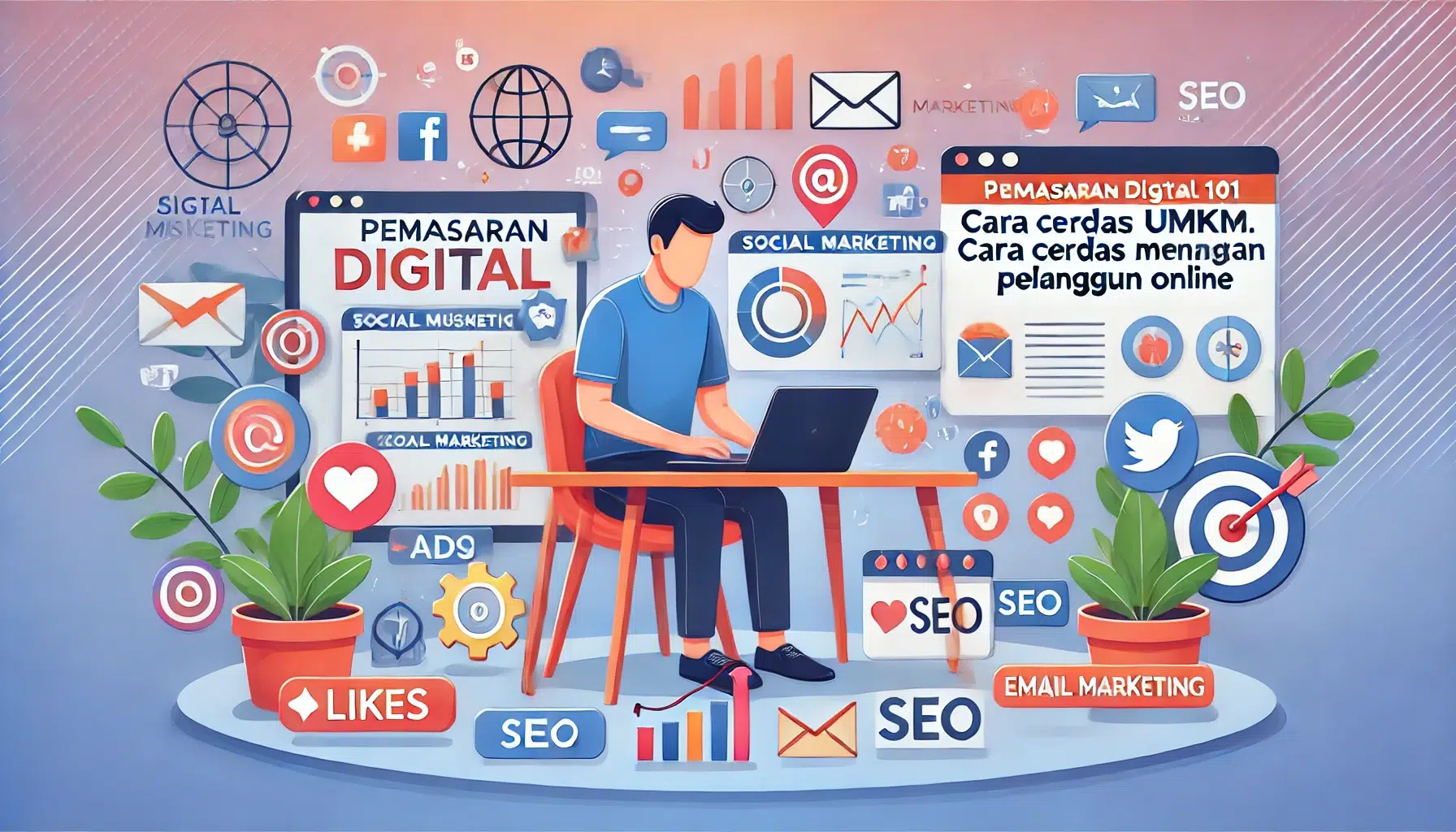 Pemasaran Digital 101: Cara Cerdas UMKM Menjangkau Pelanggan Online