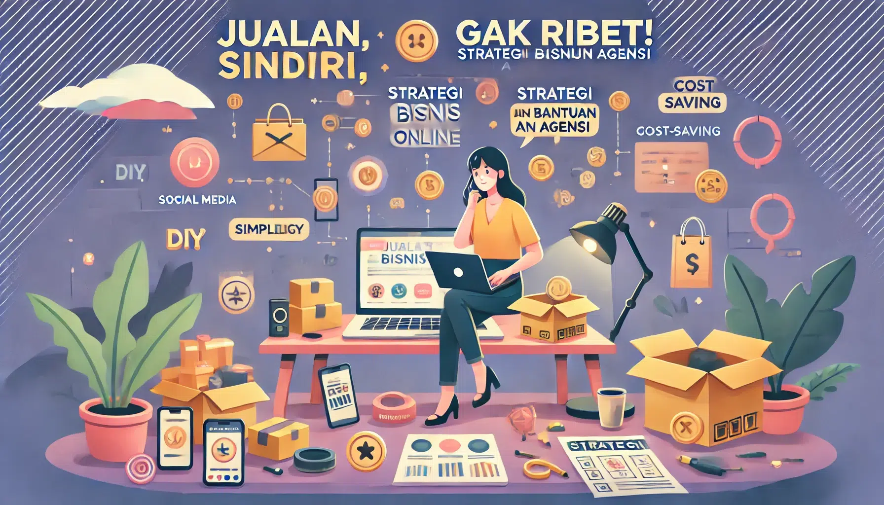 Jualan Sendiri, Gak Ribet! Strategi Bisnis Online Tanpa Bantuan Agensi