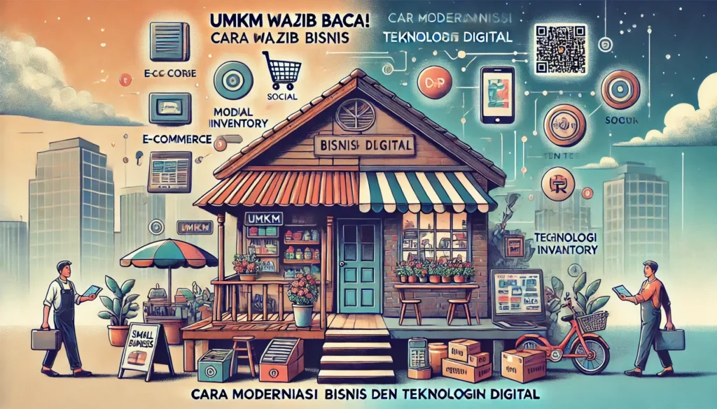 UMKM Wajib Baca! Cara Modernisasi Bisnis dengan Teknologi Digital