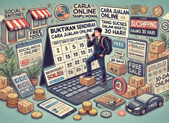 Buktikan Sendiri! Cara Jualan Online Tanpa Modal yang Sukses dalam Waktu 30 Hari!
