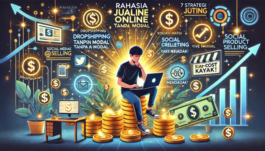 Rahasia Jualan Online Tanpa Modal: 7 Strategi Jitu yang Bisa Bikin Kamu Kaya Mendadak!