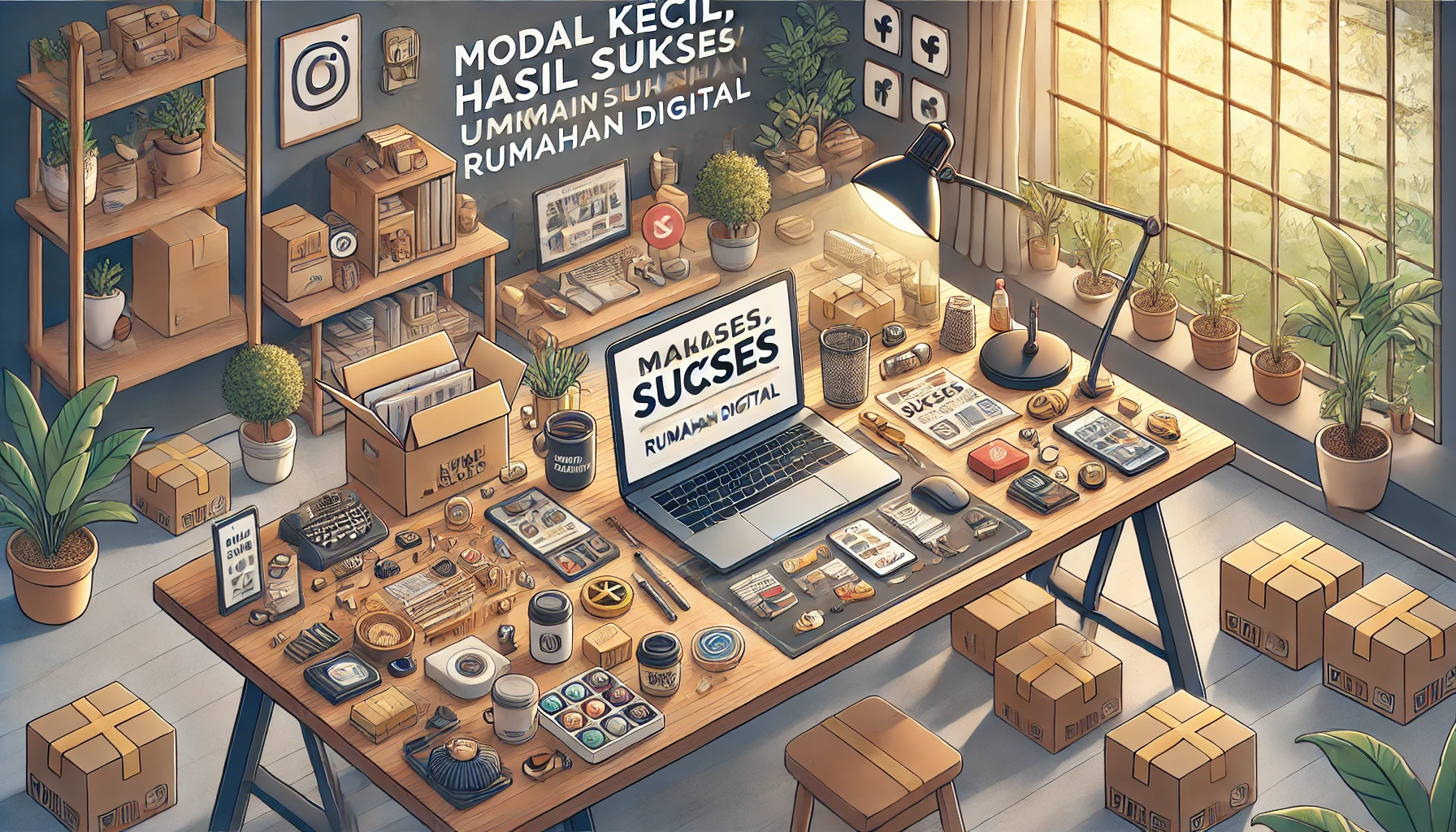 Modal Kecil, Hasil Maksimal: Rahasia Sukses UMKM Rumahan Digital