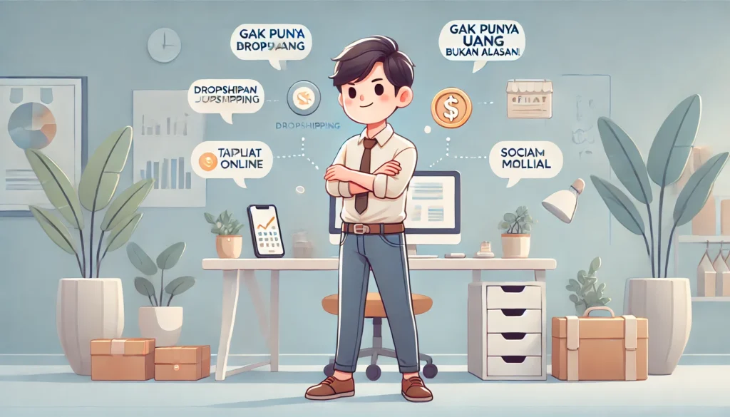 Gak Punya Uang Bukan Alasan! Ini Cara Jualan Online Tanpa Modal