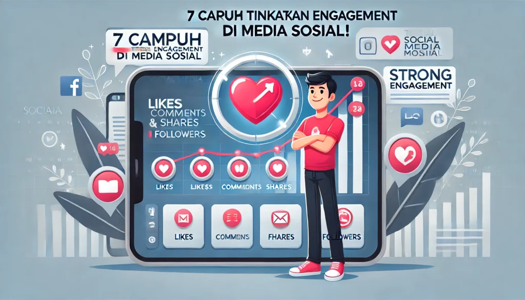 7 Cara Ampuh Tingkatkan Engagement di Media Sosial!
