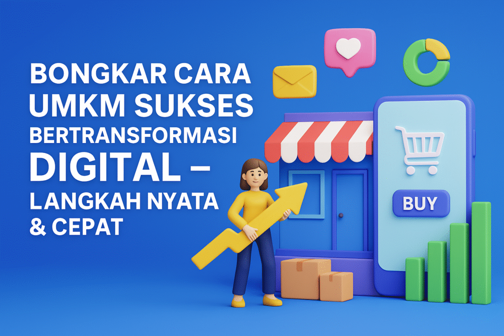 Bongkar Cara UMKM Sukses Bertransformasi Digital – Langkah Nyata & Cepat