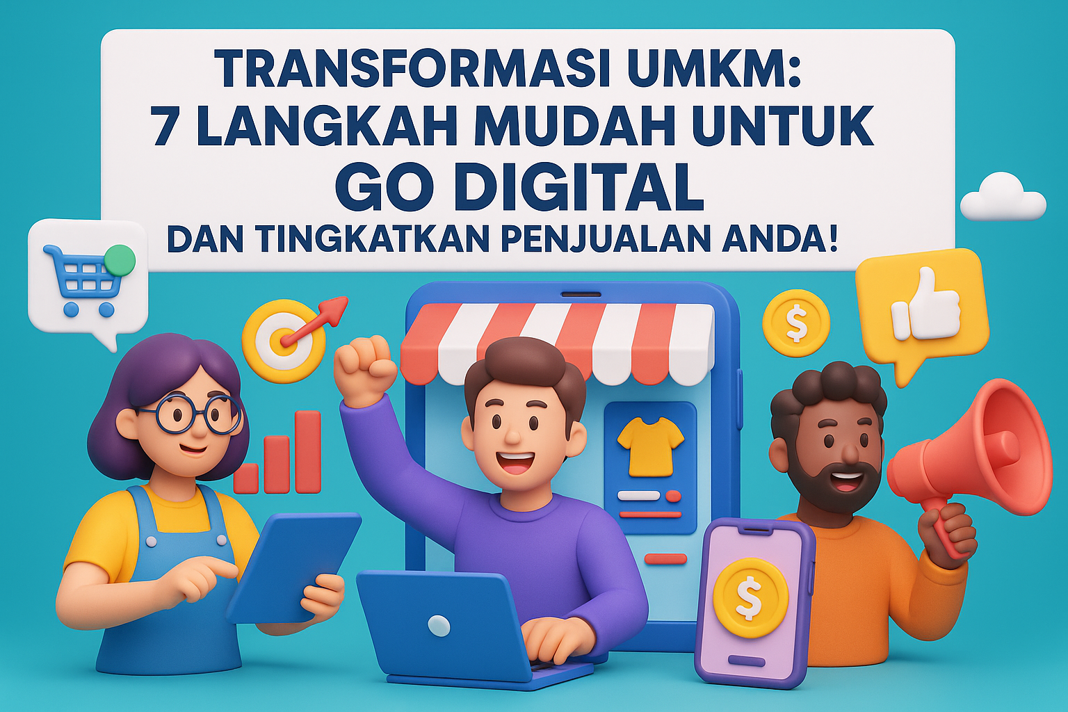 Transformasi UMKM: 7 Langkah Mudah untuk Go Digital dan Tingkatkan Penjualan Anda!
