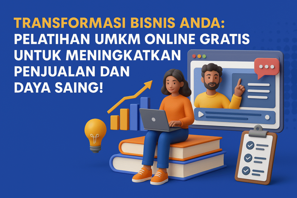 Transformasi Bisnis Anda: Pelatihan UMKM Online Gratis untuk Meningkatkan Penjualan dan Daya Saing!