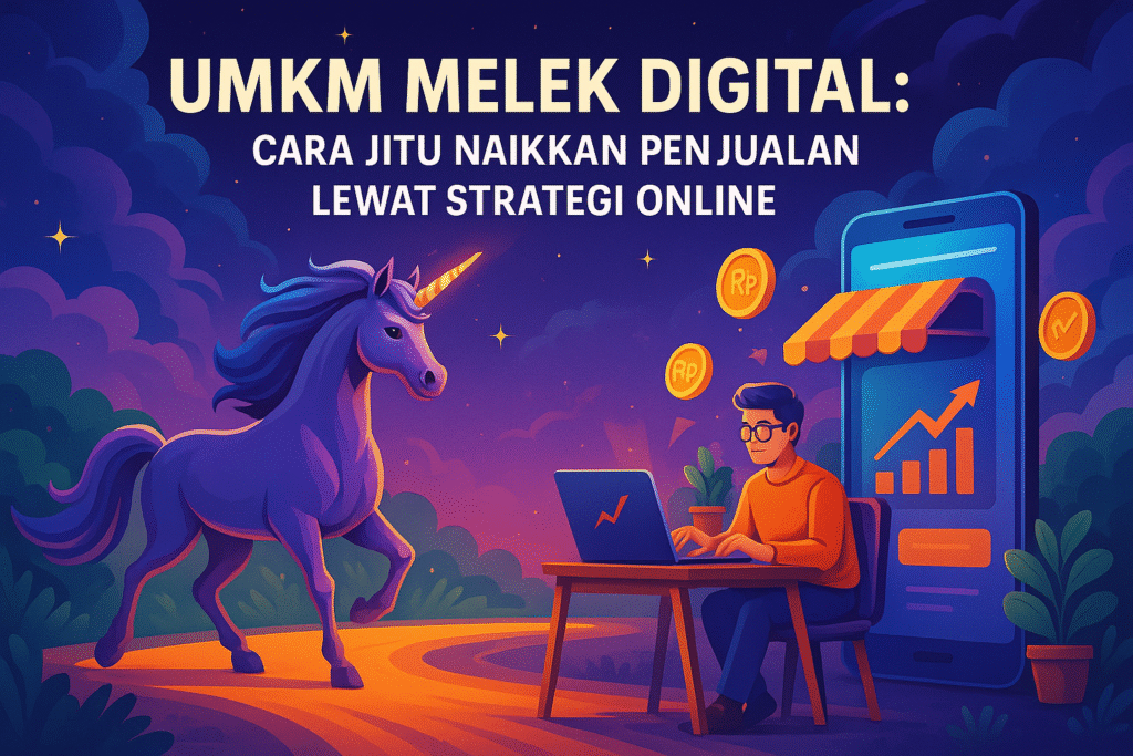 UMKM Melek Digital: Cara Jitu Naikkan Penjualan Lewat Strategi Online