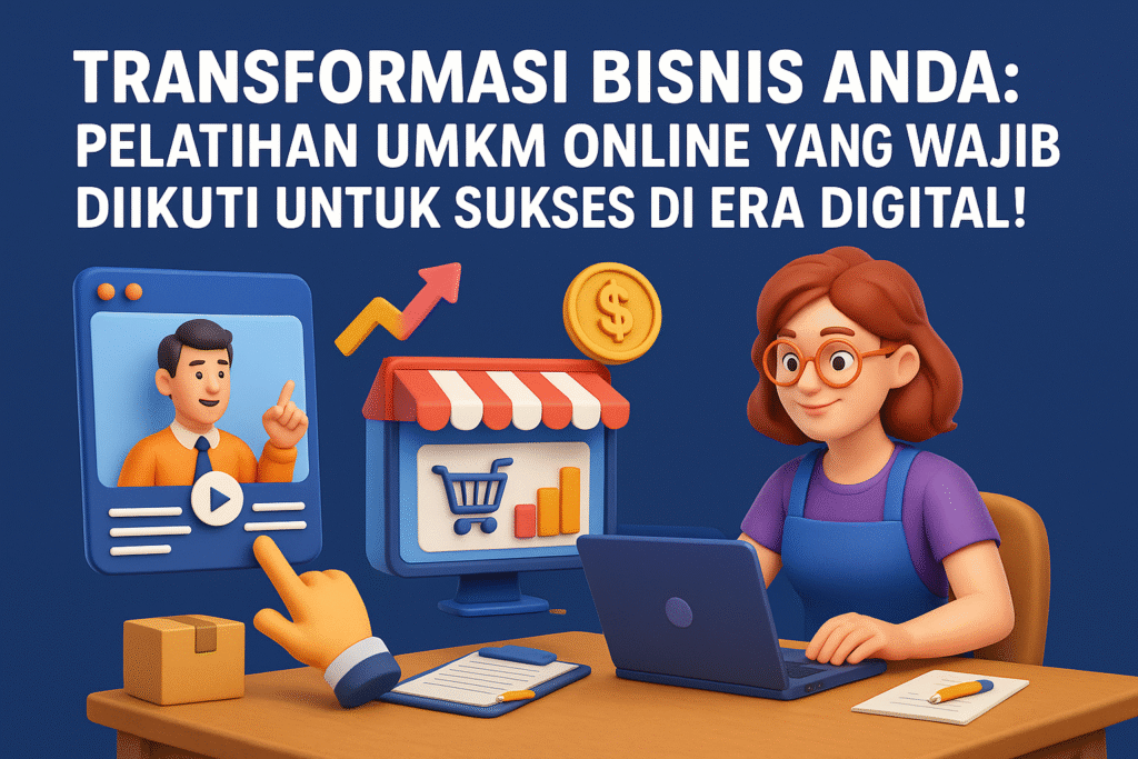 Transformasi Bisnis Anda: Pelatihan UMKM Online yang Wajib Diikuti untuk Sukses di Era Digital!