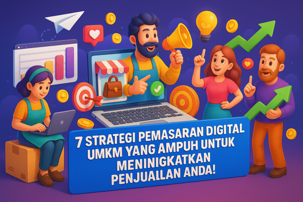 7 Strategi Pemasaran Digital UMKM yang Ampuh untuk Meningkatkan Penjualan Anda!